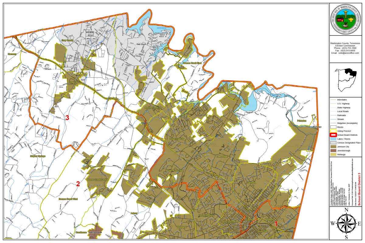 Washington County School Board Districts – Washington County Democratic ...