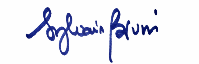 Sylvain Bruni - signature