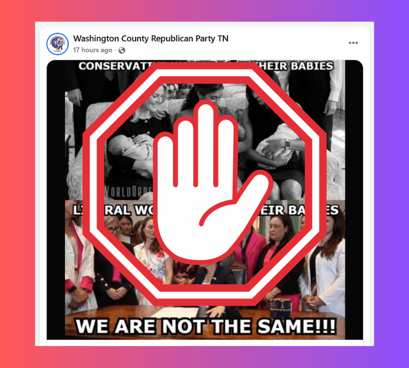 Democratic Women Denounce Hateful Post From Local Republican Party Attacking Women
